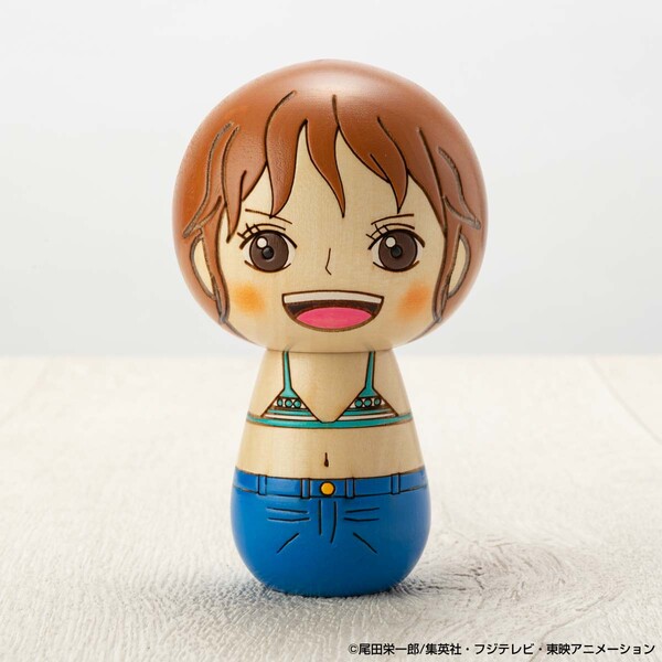 Nami, One Piece, Usaburo Kokeshi, Hikidashi Inc., Pre-Painted, 4580486445824
